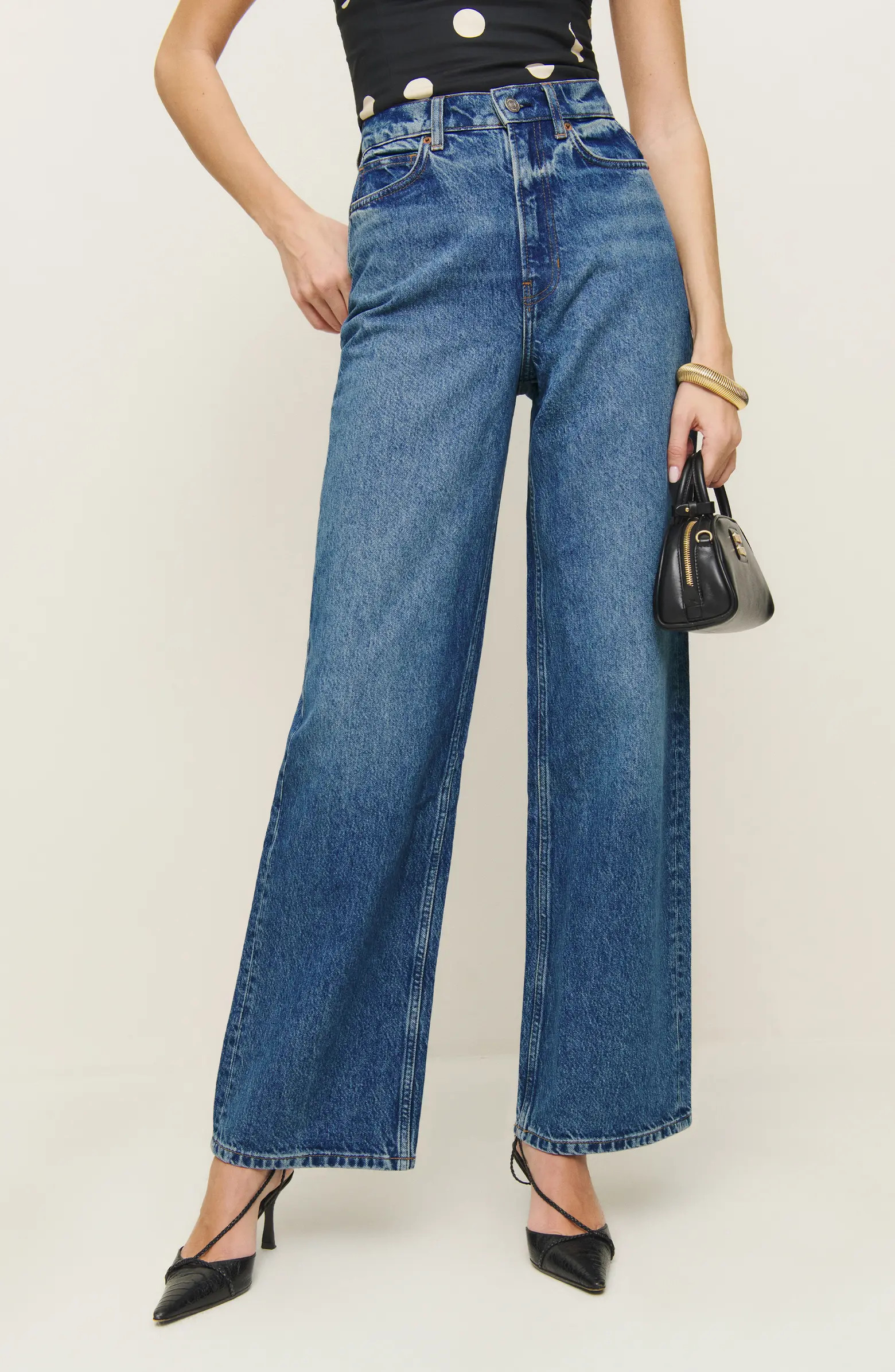 Reformation Wes High Waist Wide Leg Jeans | Nordstrom | Nordstrom