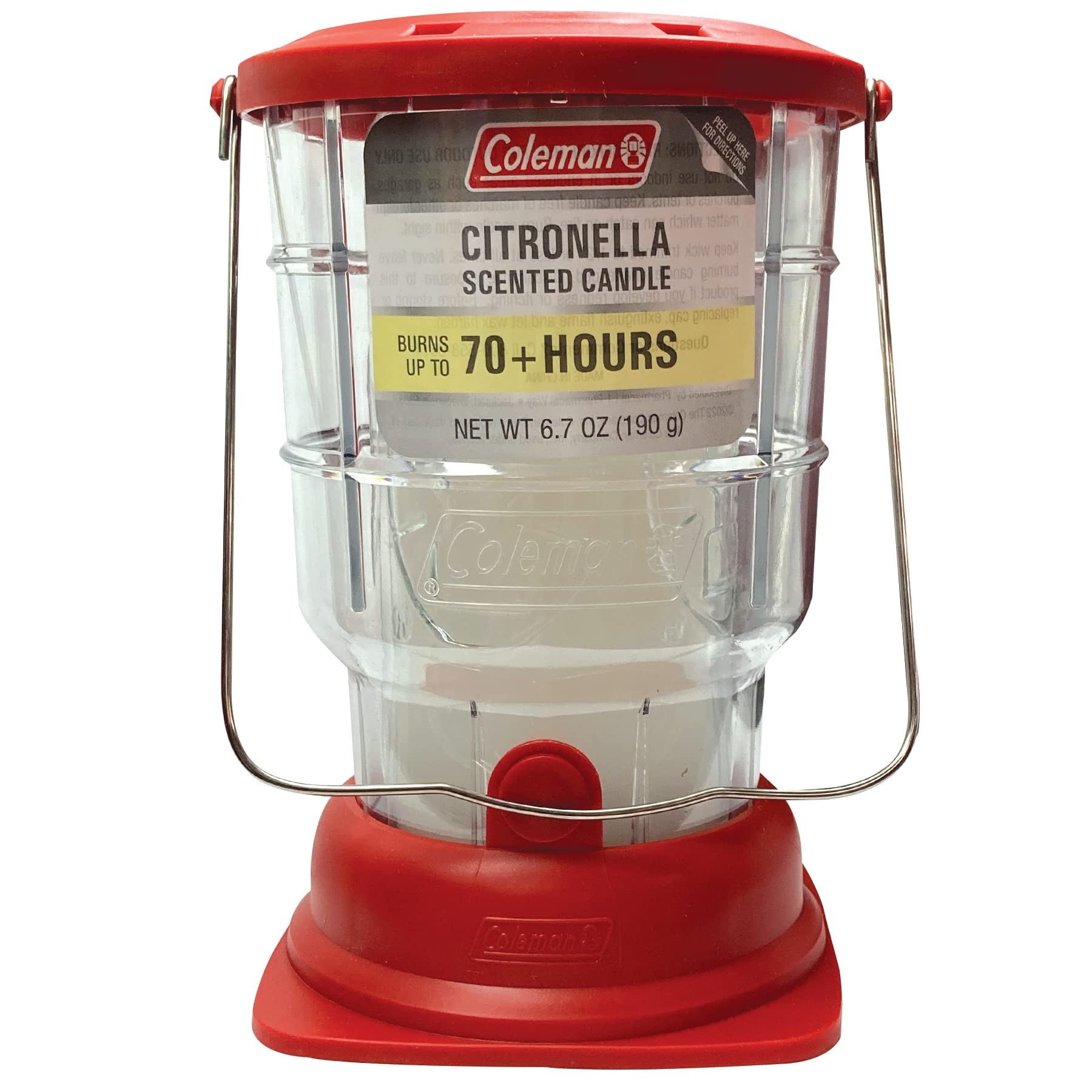 Coleman 70+ Hour Citronella Candle Outdoor Lantern, Classic Design with Easy Carry and Hang Handl... | Amazon (US)