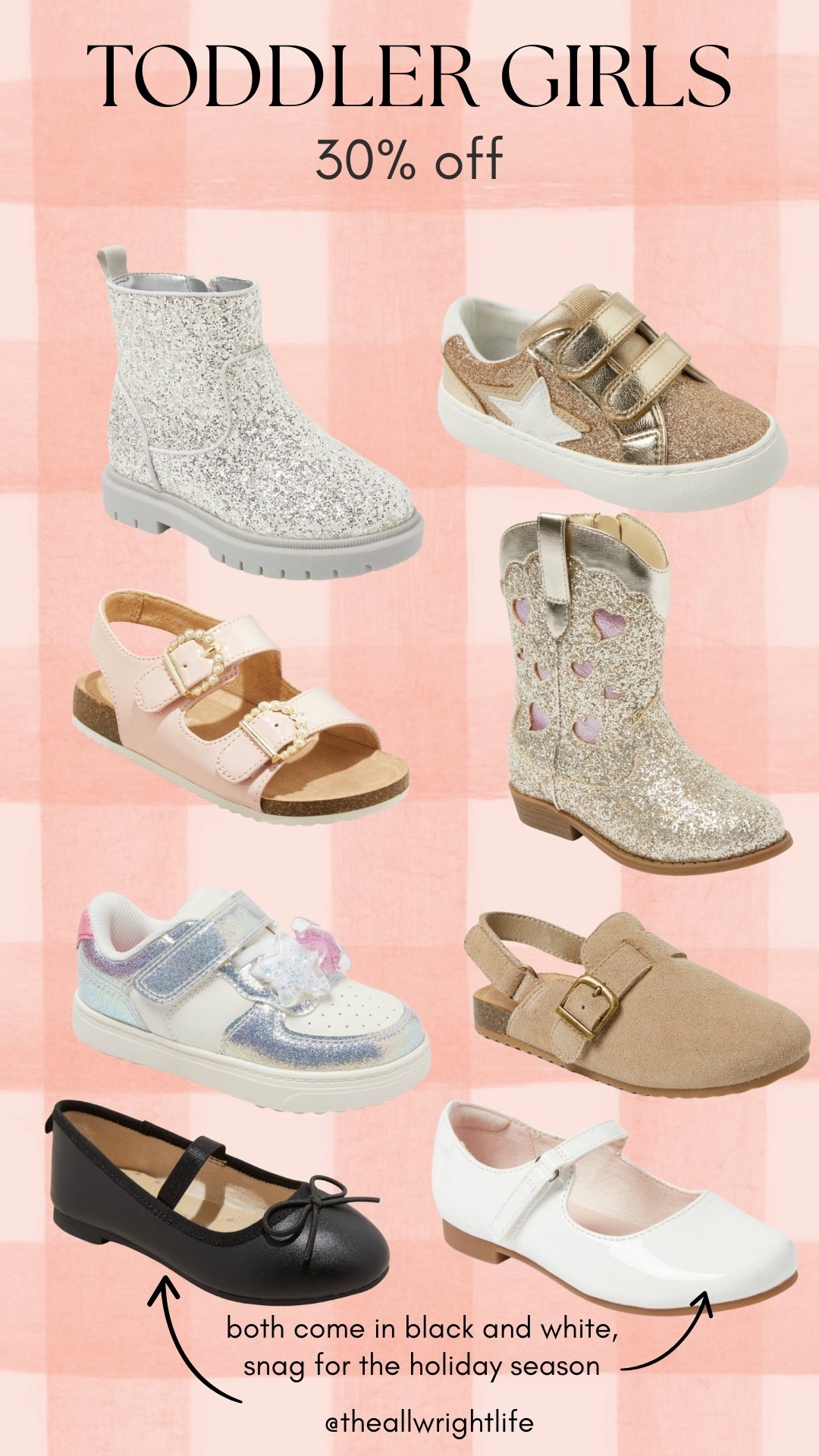 Toddler girl shoes 30% off just in time for back to school



#LTKFamily #LTKKids