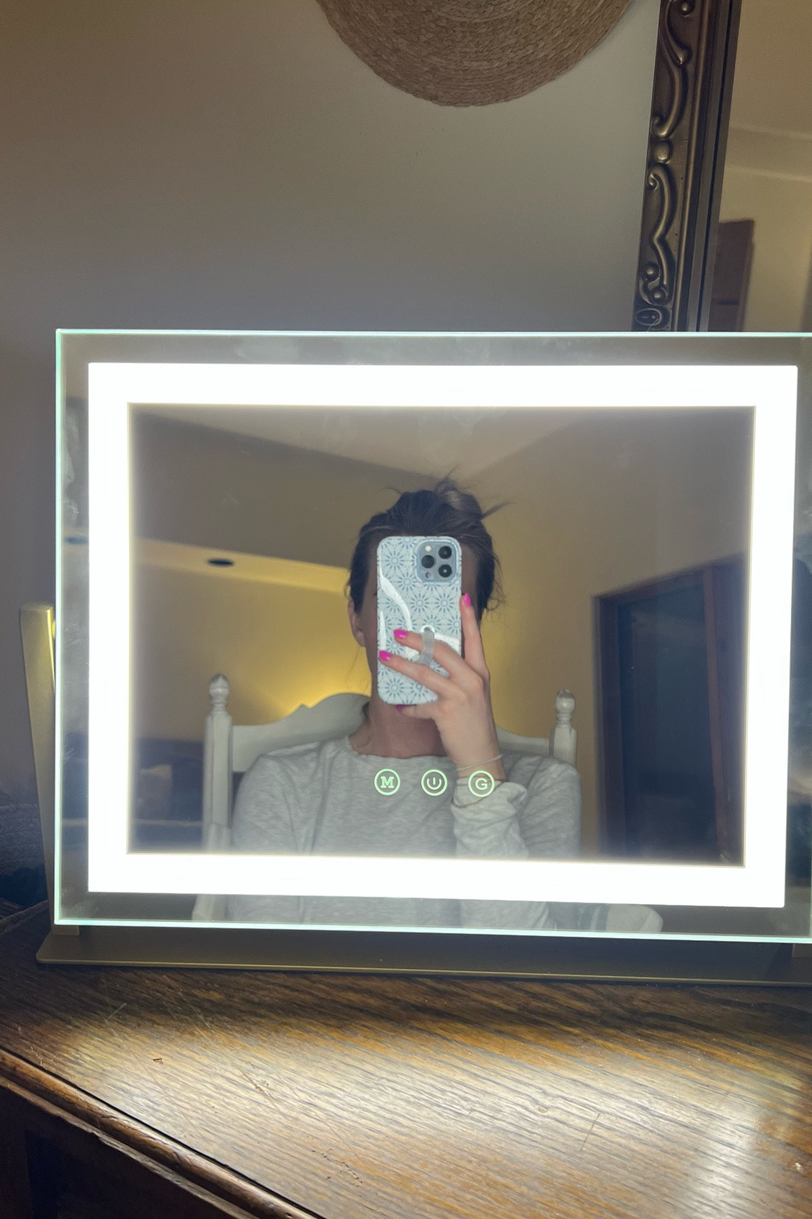 Do yourself a favor and buy this LED make up mirror for your vanity that plugs into the wall! It’s currently on sale on Amazon prime and is the best purchase that I have made for my makeup vanity in my bedroom! It is available in a few different finishes, I got the gold finish because it matched my room better. It also has a silver, a white, and a few other color options.



#LTKBeauty #LTKFindsUnder50