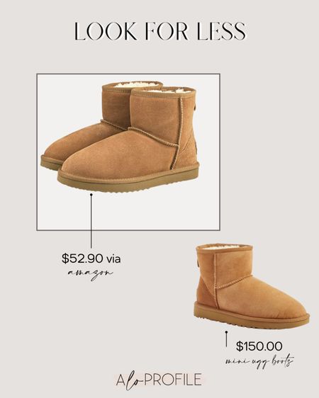 Look for Less : Mini Ugg Boots // Amazon find, Amazon fashion, Amazon boots, Amazon fashion finds, Amazon look for less, look for less, boots, boot, boots for less boots, look for less shoes, fall boots, winter boots, winter shoes, fall shoes, boots, booties, winter booties, uggs, ugg boots, mini ugg boots

#LTKshoecrush #LTKstyletip #LTKunder100
