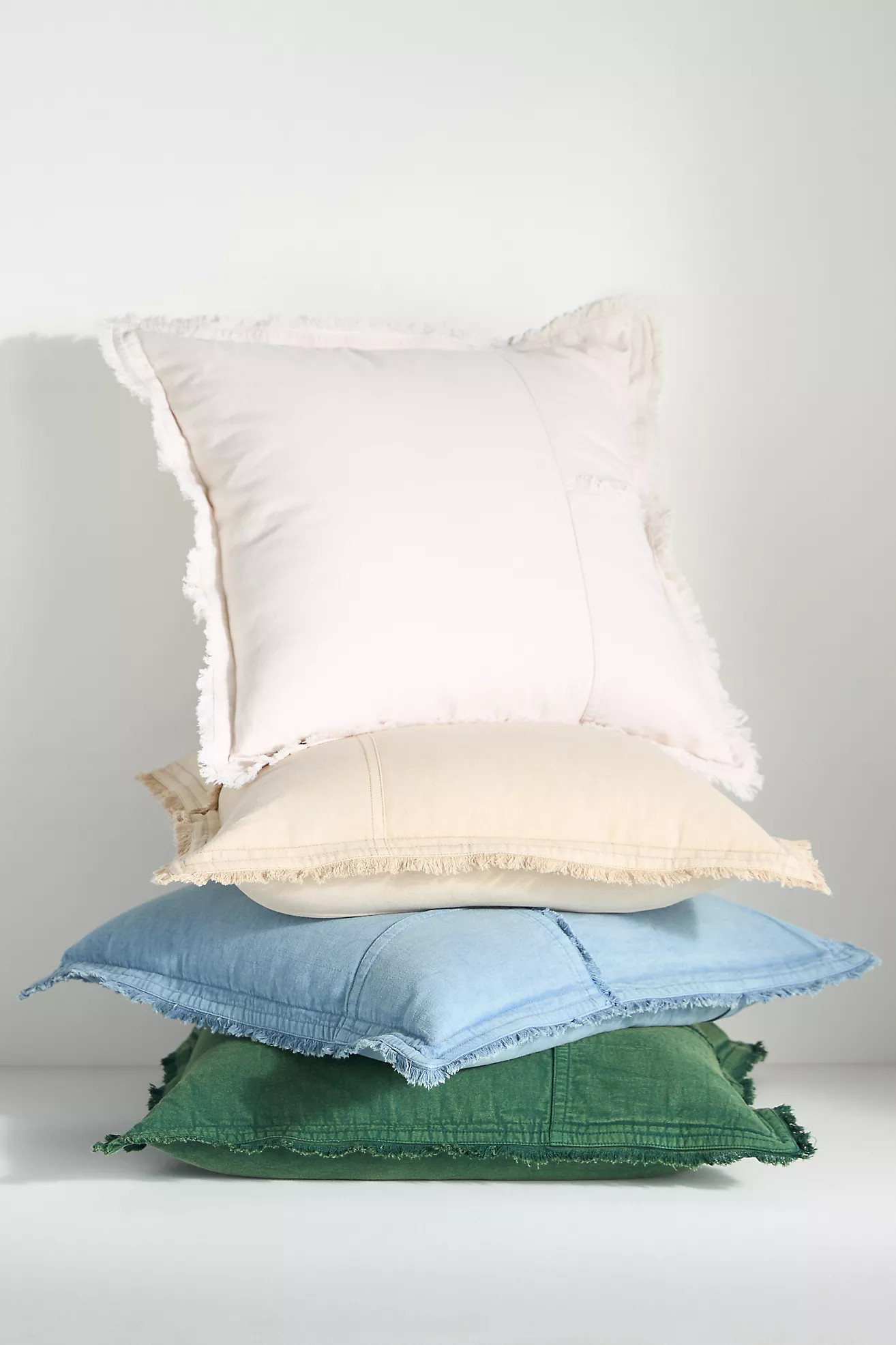 Myla Cotton Duck-Pocket Pillow | Anthropologie (US)