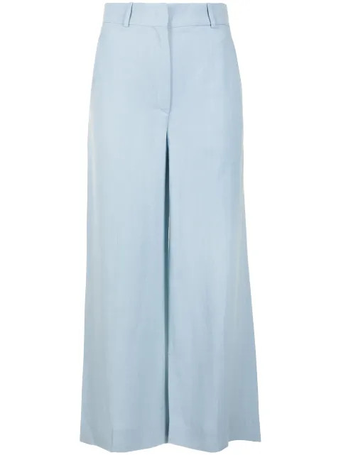 cropped flared trousers | Farfetch (US)