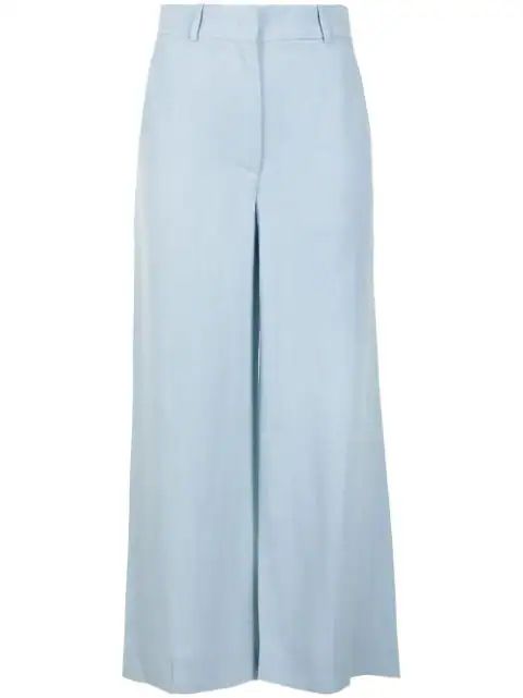 cropped flared trousers | Farfetch (US)