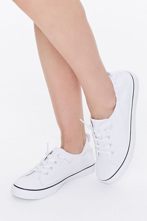Canvas Low-Top Sneakers | Forever 21 | Forever 21 (US)