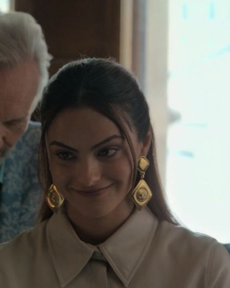 still thinking about the Chanel CC logo clip-on earrings Camila Mendes wore in Upgraded  

#LTKworkwear #LTKstyletip #LTKSpringSale