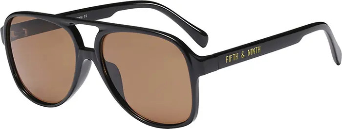 Kingston Aviator 60mm Oval Sunglasses | Nordstrom