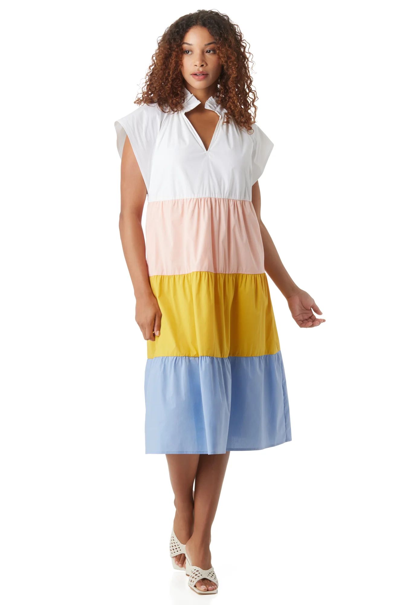 Watts Dress in Spring Colorblock | CROSBY by Mollie Burch | CROSBY by Mollie Burch