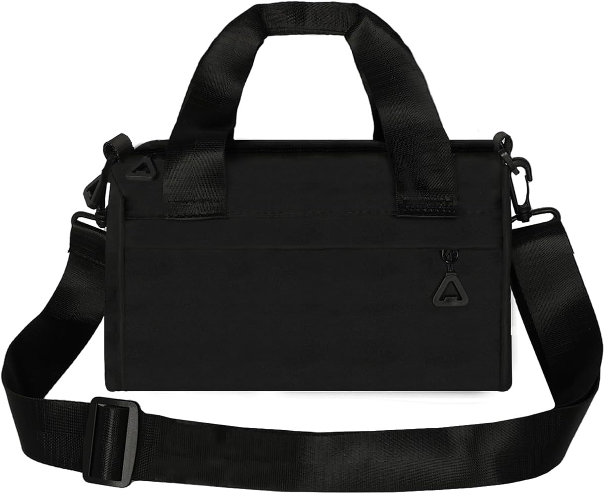 Mini Gym Bag Sport Bag Adjustable Small Duffle Bag Detachable Strap Gym Tote for Women Men Portab... | Amazon (US)