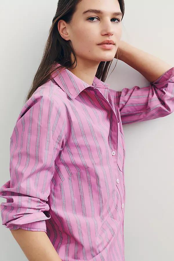 Kate 100% Cotton Classic Buttondown Shirt | Anthropologie (US)