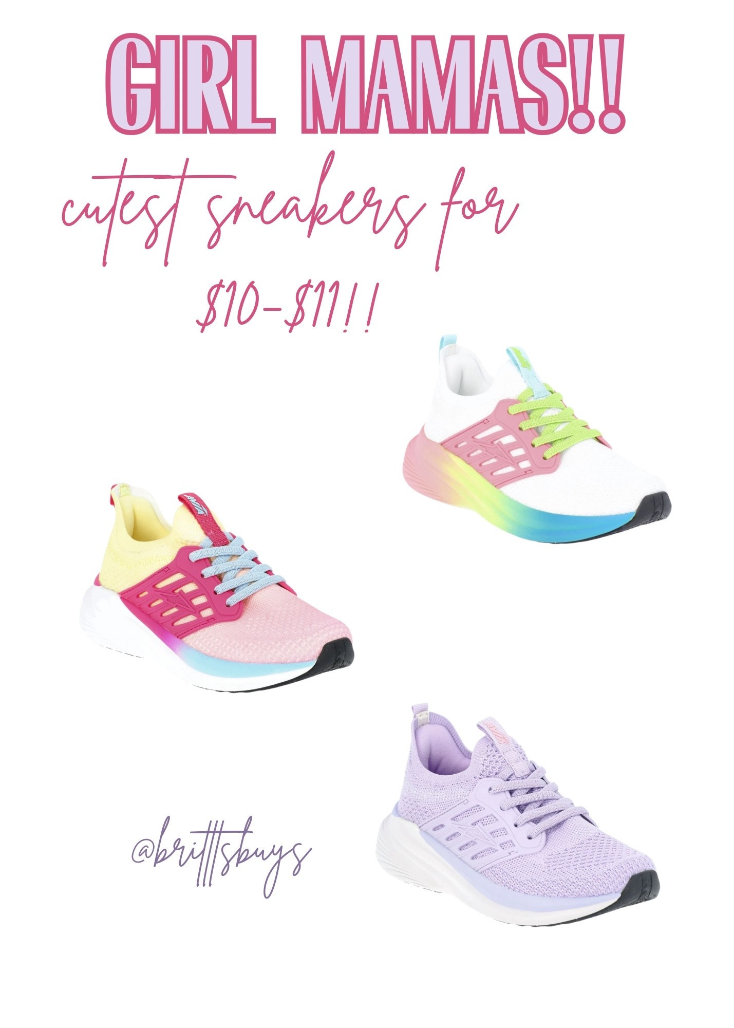 C U T E S T sneakers on major sale today!! 👟 💓 

#LTKKids #LTKShoeCrush #LTKSaleAlert