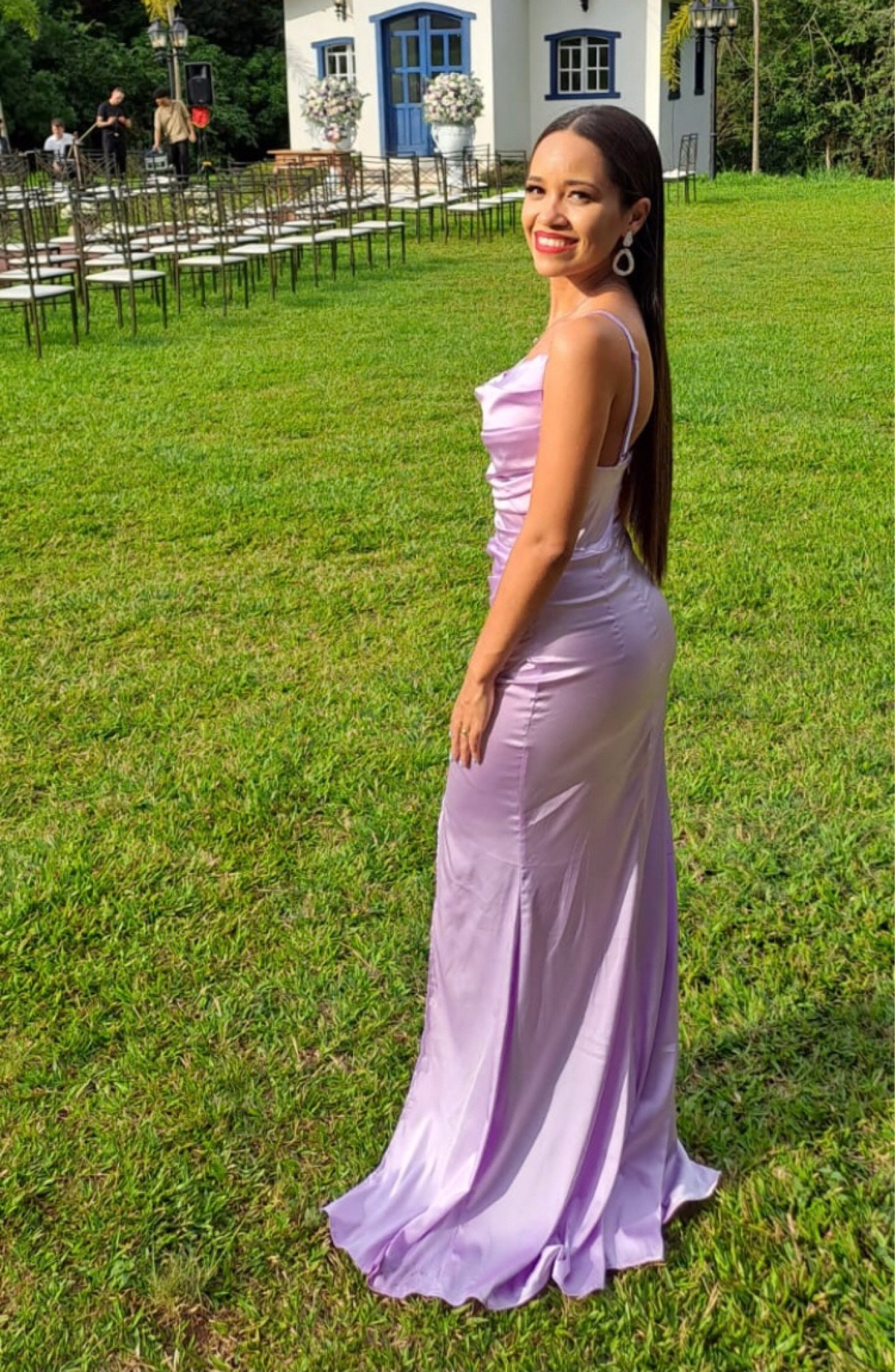 Vestido Acetinado!

Ótima opção para celebração ou outro tipo de evento durante o dia.

Um vestido leve e confortável,vestiu perfeitamente meu tamanho é PP/P

#LTKBrasil #LTKcreator #LTKbeauty 

#LTKbeauty #LTKwedding #LTKbrasil