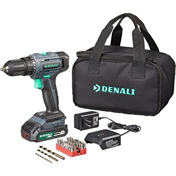 Amazon Brand - Denali by SKIL 20V Drill Driver Kit with 36 Piece Bit Set, Includes 2.0Ah Lithium ... | Amazon (US)