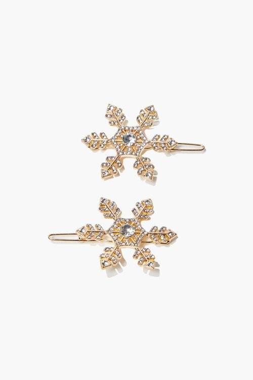 Snowflake Hair Clip Set | Forever 21 (US)
