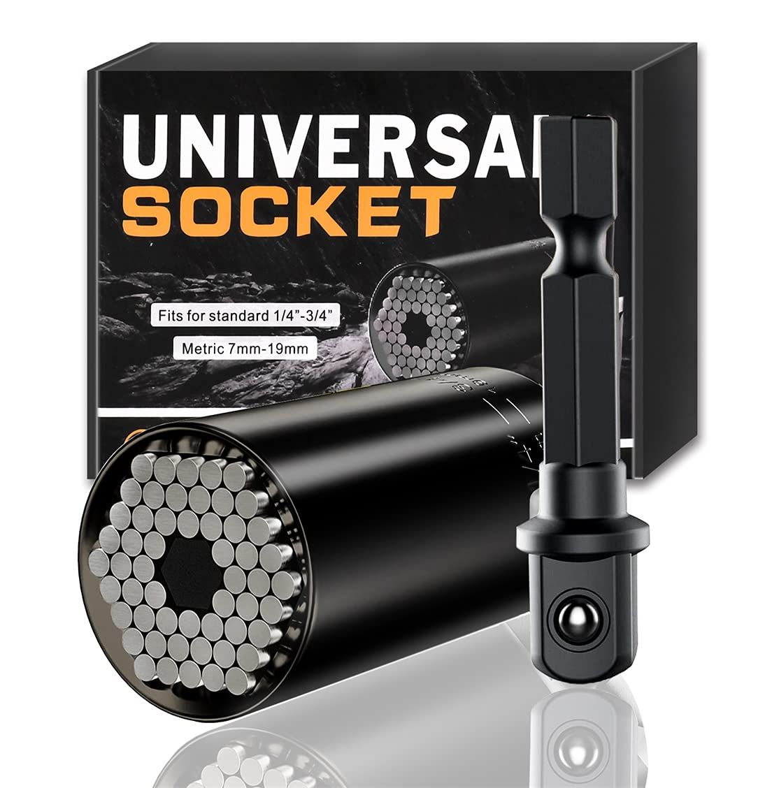 Wareon Fathers Day Dad Gifts from Daughter Son Universal Socket Tools Gifts for Dad Pap Men, Sock... | Amazon (US)