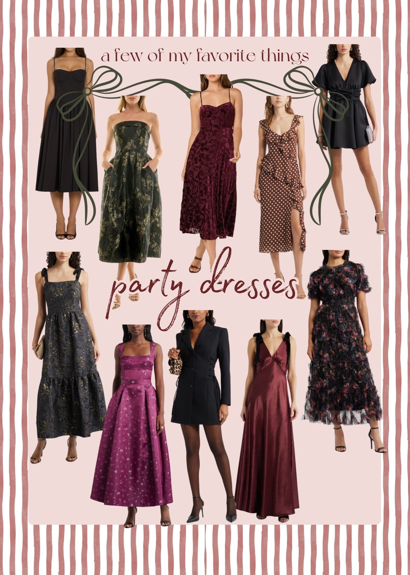 The most stunning dresses I saw while at Nordstrom! Seriously the details are off the charts good. 

Party, holiday, dress, Christmas, work, chic, silk, bows, long dresses, short dresses. 

#LTKHoliday #LTKParties #LTKStyleTip