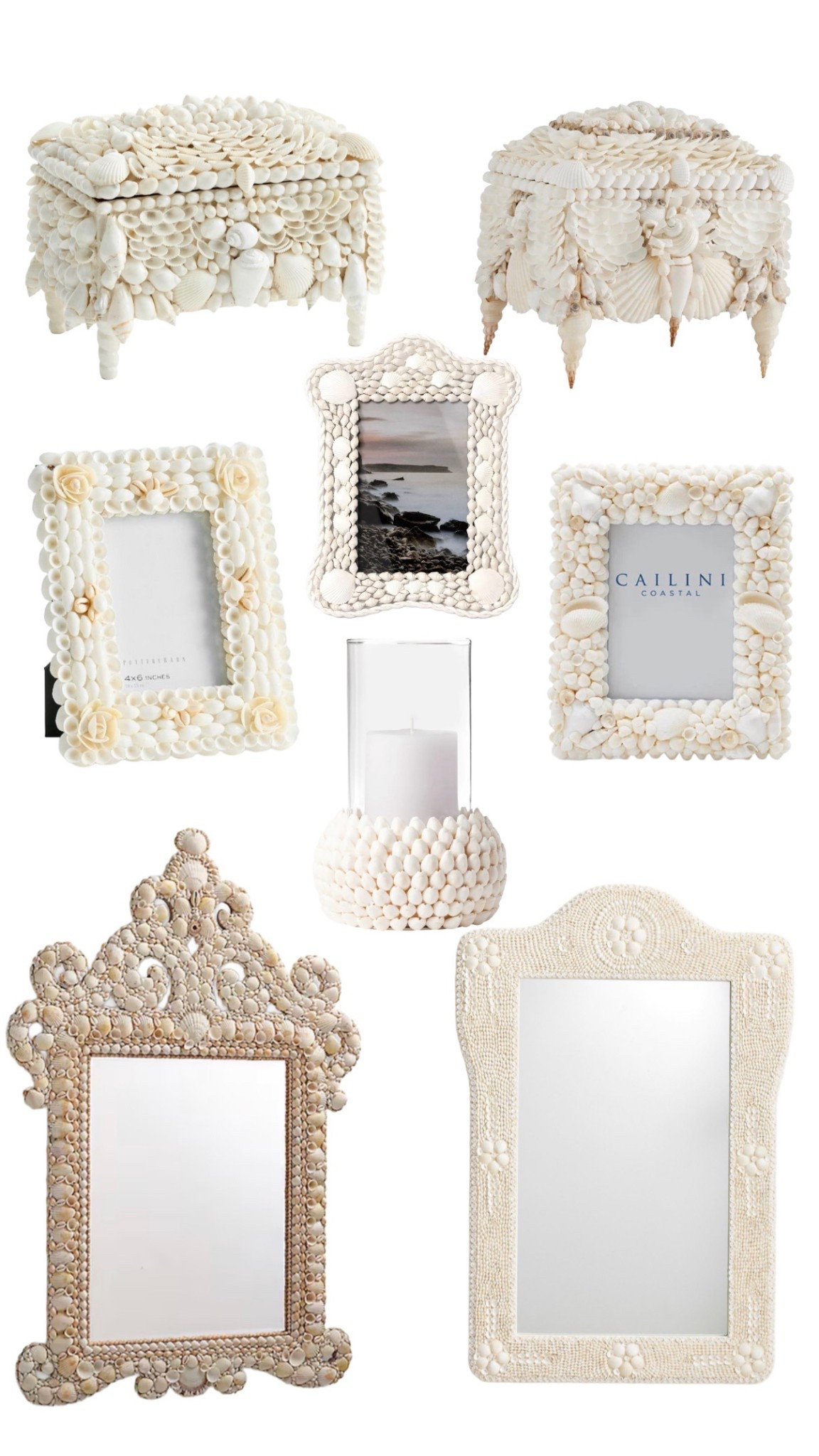 Shell home accessories and mirrors 

#LTKHome