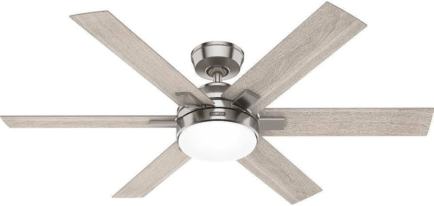 Hunter - Georgetown Indoor Ceiling Fan With Light, Remote Control, 52-inch, Modern-style, 6-speed... | Amazon (US)
