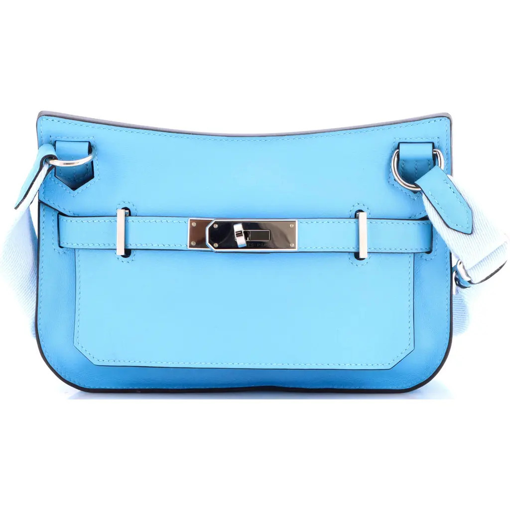 Pre-Owned Hermes Verso Jypsiere Bag Swift Mini in Celeste at Nordstrom, Size X-Small | Nordstrom