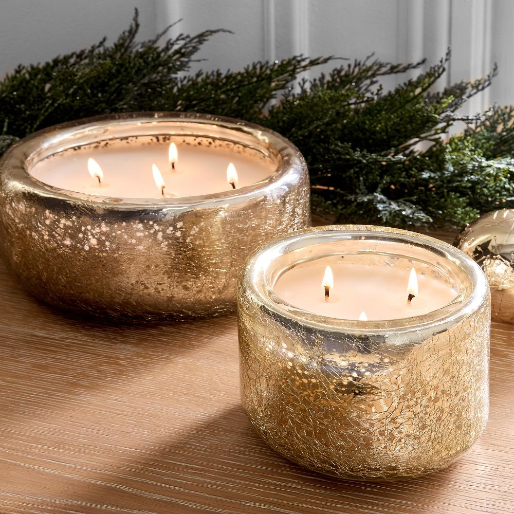 Shimmer Metallic Candles | West Elm (US)
