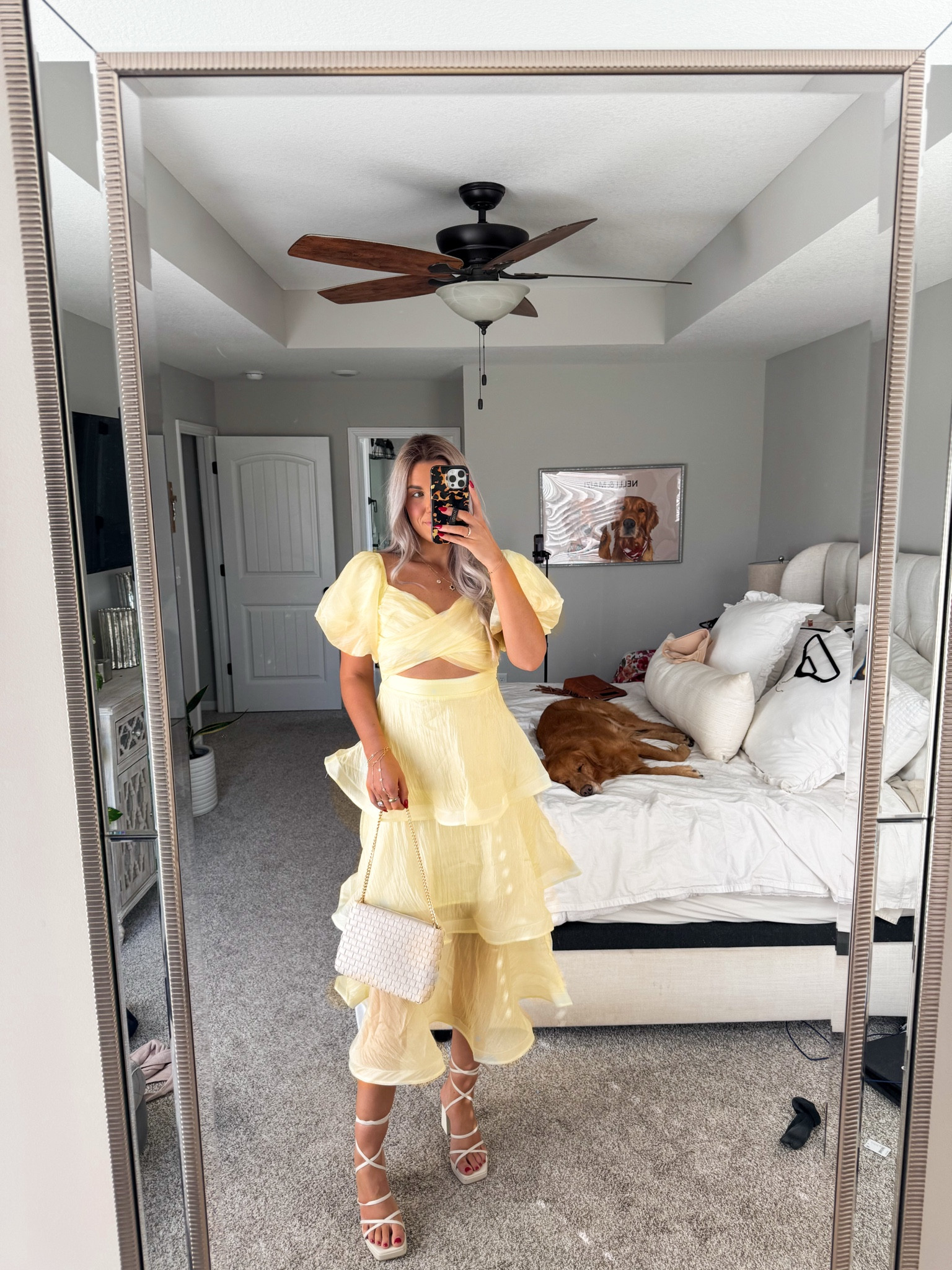 wedding guest dress! in a size 4 but runs small (size up one in my opinion) my shoes are old so linking similar 

#LTKSeasonal #LTKWedding #LTKStyleTip