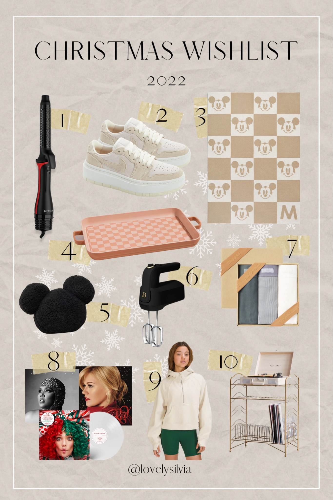 Sharing my Christmas wishlist for 2022! Lots of home decor, some shoes, vinyls, and beauty! 

#LTKHoliday #LTKsalealert #LTKSeasonal