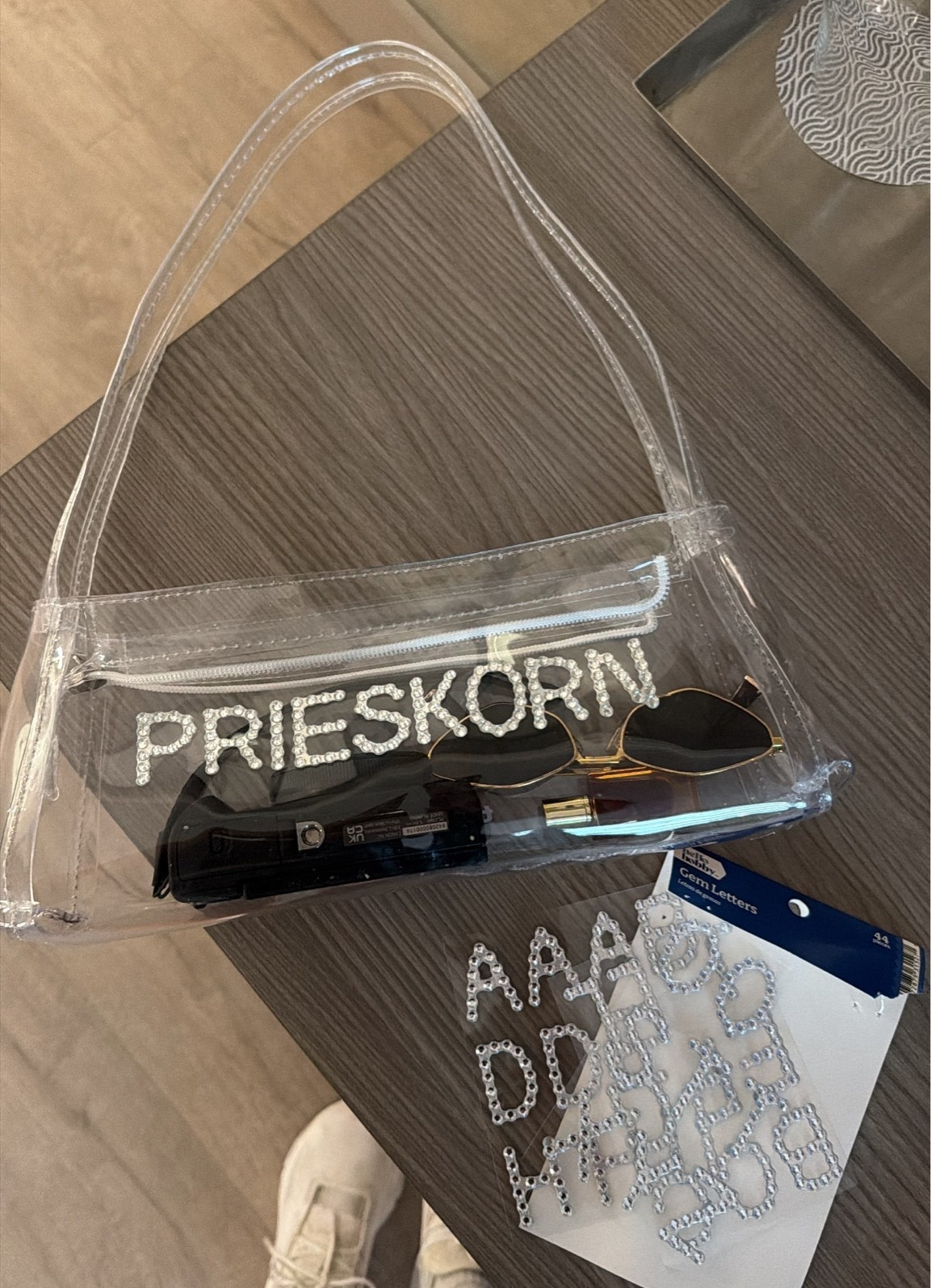 Clear purse + easiest last minute details!!

#LTKgrwm #LTKU #LTKActive