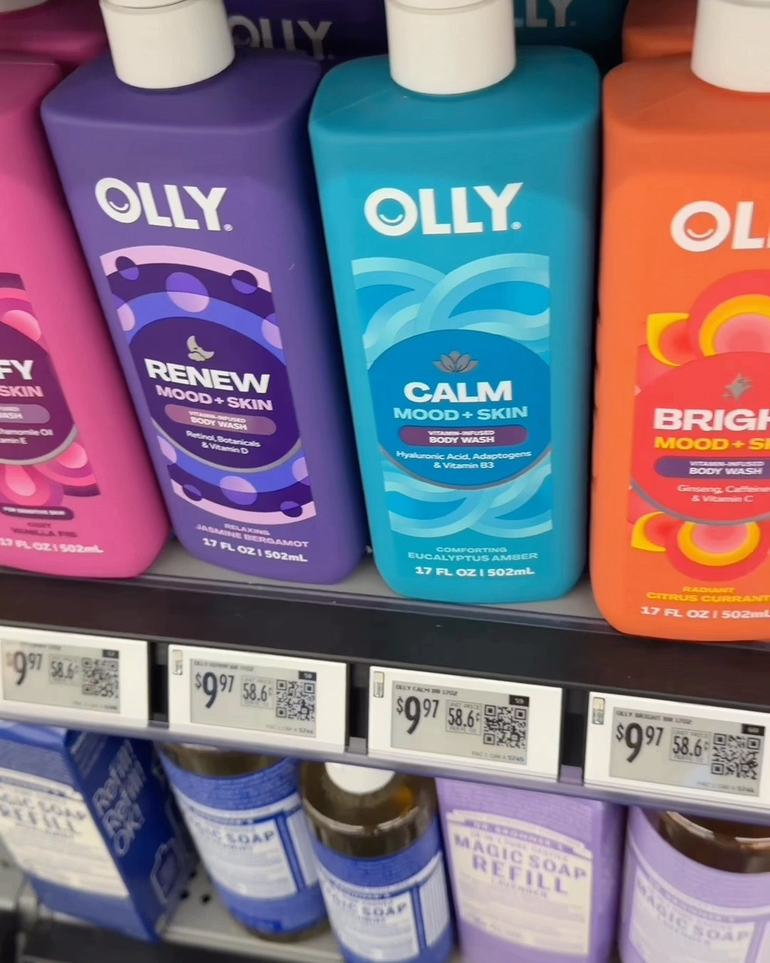 The best mind- body experience actually happens IN the shower with my favorite body washes available at Walmart 

@ollywellness 
#OLLYPartner