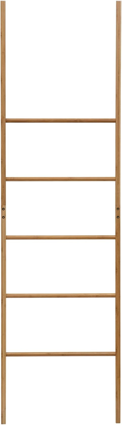 Bloomingville Decorative Bamboo Ladder Rack, Natural | Amazon (US)