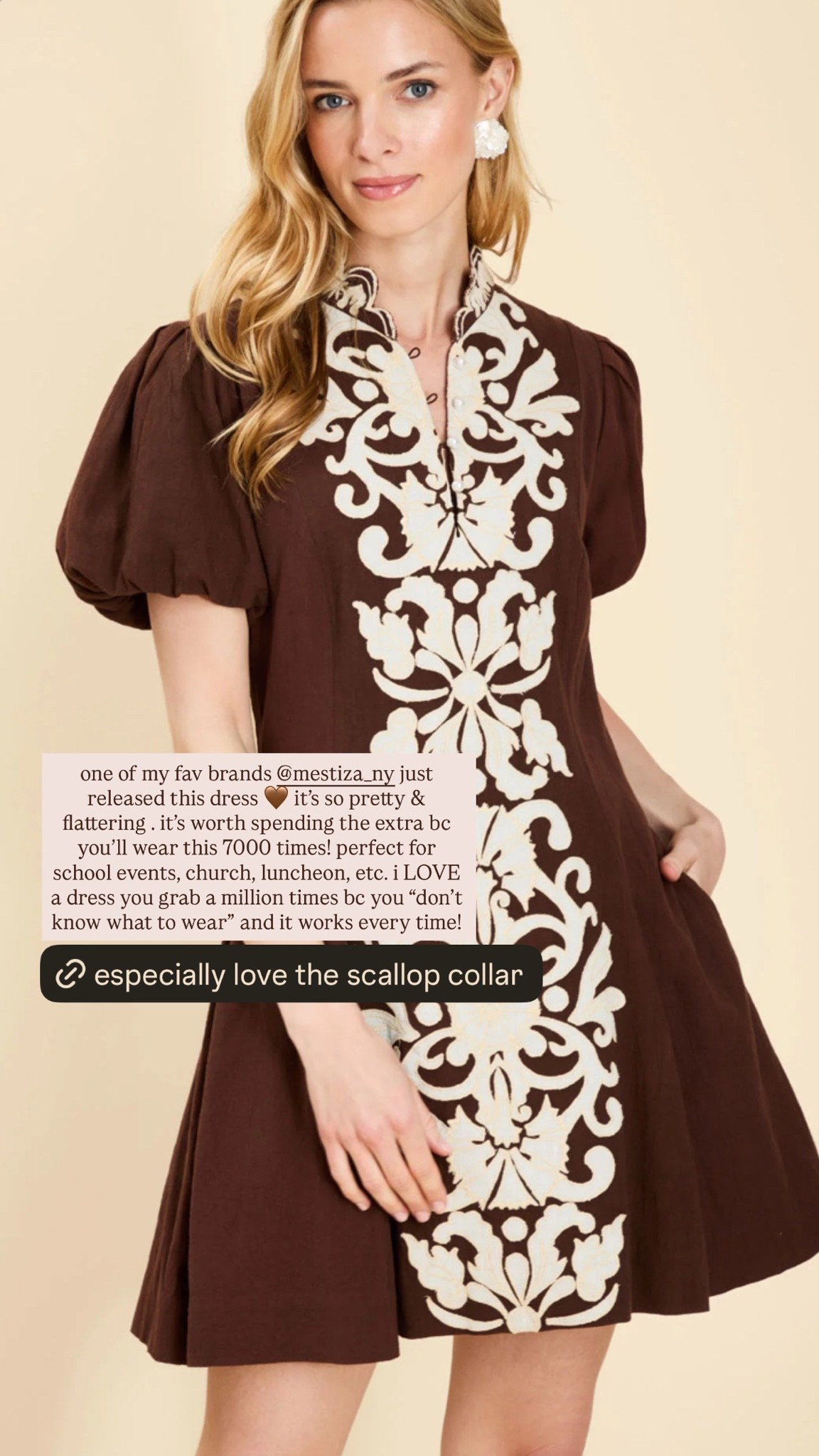 Love the details on this dress! So good for fall transition weather!

#LTKgrwm #LTKootd #LTKWorkwear