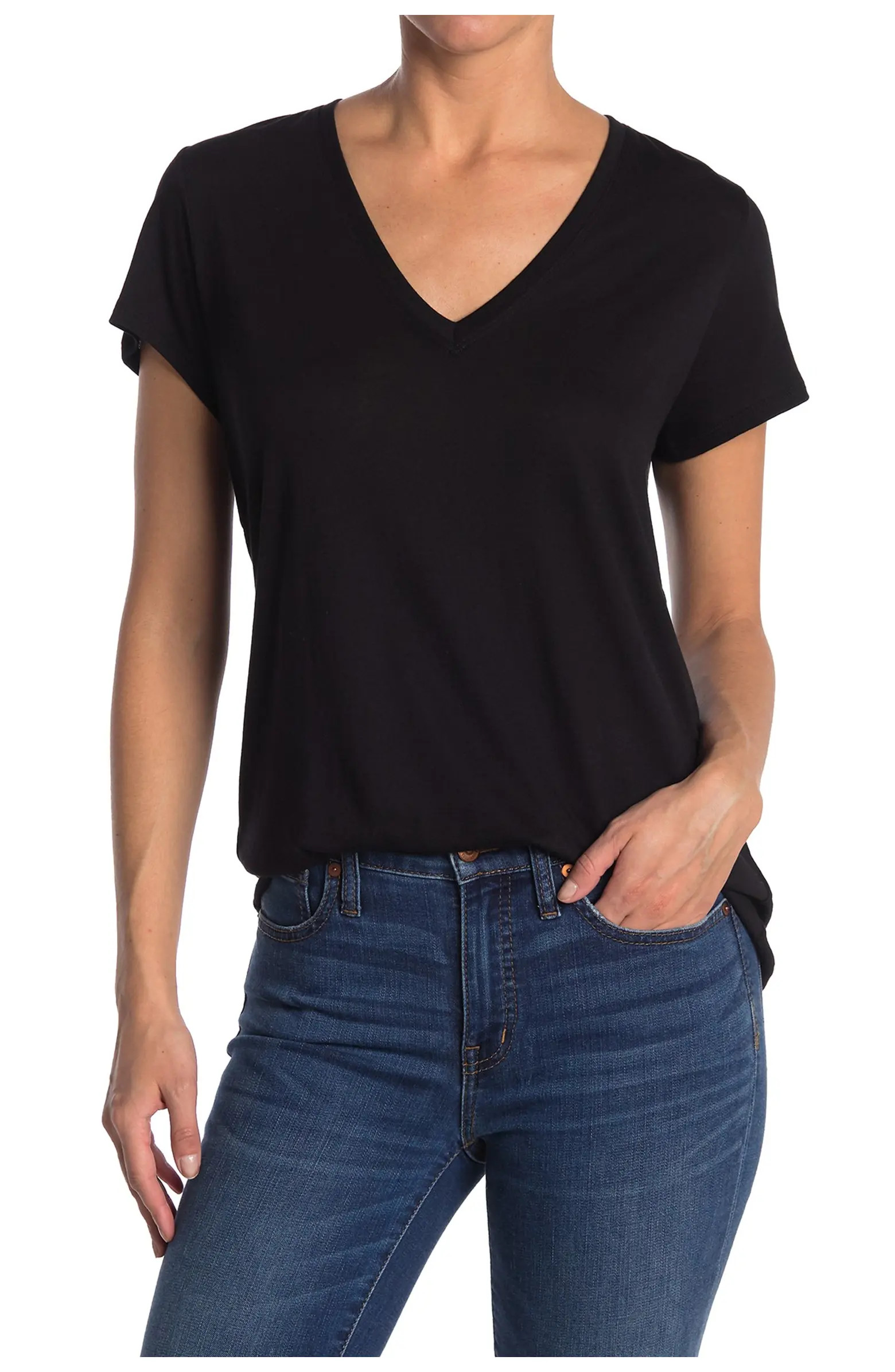 Vince Little Boy Short Sleeve V-Neck Tee | Nordstromrack | Nordstrom Rack