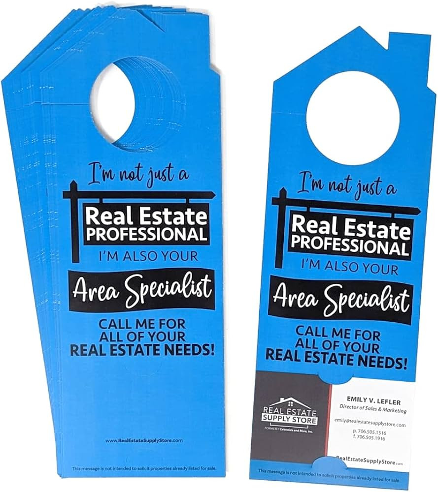 I'm Not Just a Real Estate Professional I'm Also Your Area Specialist, Call Me.. Business Card Do... | Amazon (US)