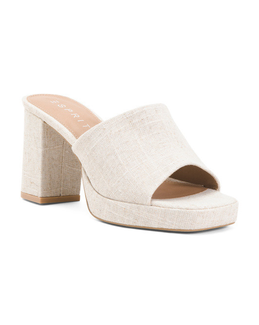 Platform One Band Sandals | TJ Maxx