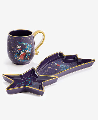 Sorcerer's Apprentice Mickey Mug & Tray Set | Macy's