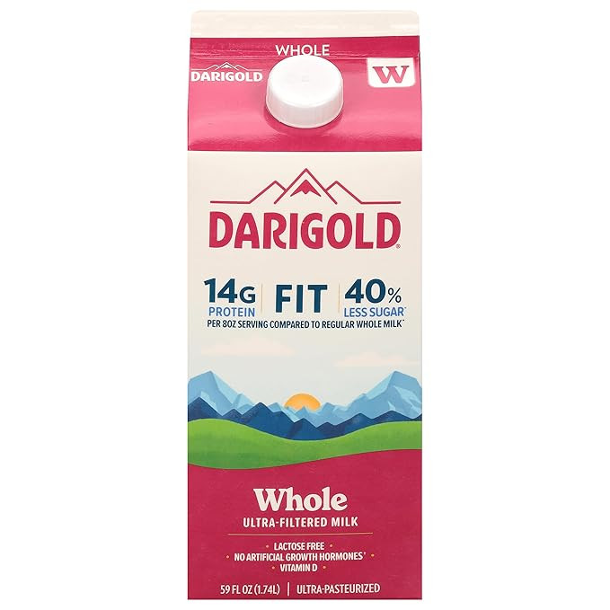 Darigold Fit Whole Milk, 59 Fl Oz | Amazon (US)