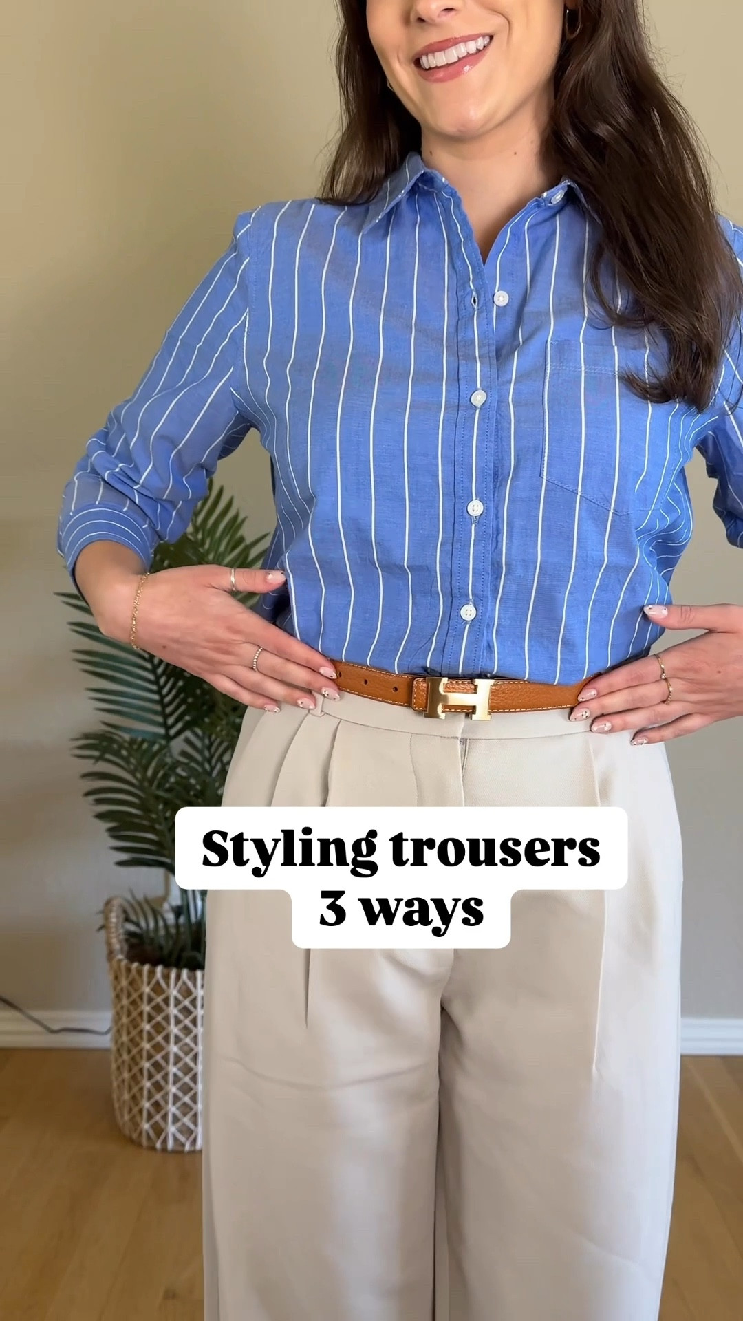 Styling wide leg trousers 3 ways ~ classy, casual, and chic
Which look is your favorite? 

Outfits are on my LTK ✨

#trousers #outfitstyling #classyoutfit #casualchic #outfitideas #classicoutfit #oldmoneystyle 

Trousers outfit, outfit styling, classic outfits, classy outfit, chic outfit, easy outfits, minimal style, Pinterest inspired, old money outfits,

#LTKWorkwear #LTKStyleTip #LTKSaleAlert