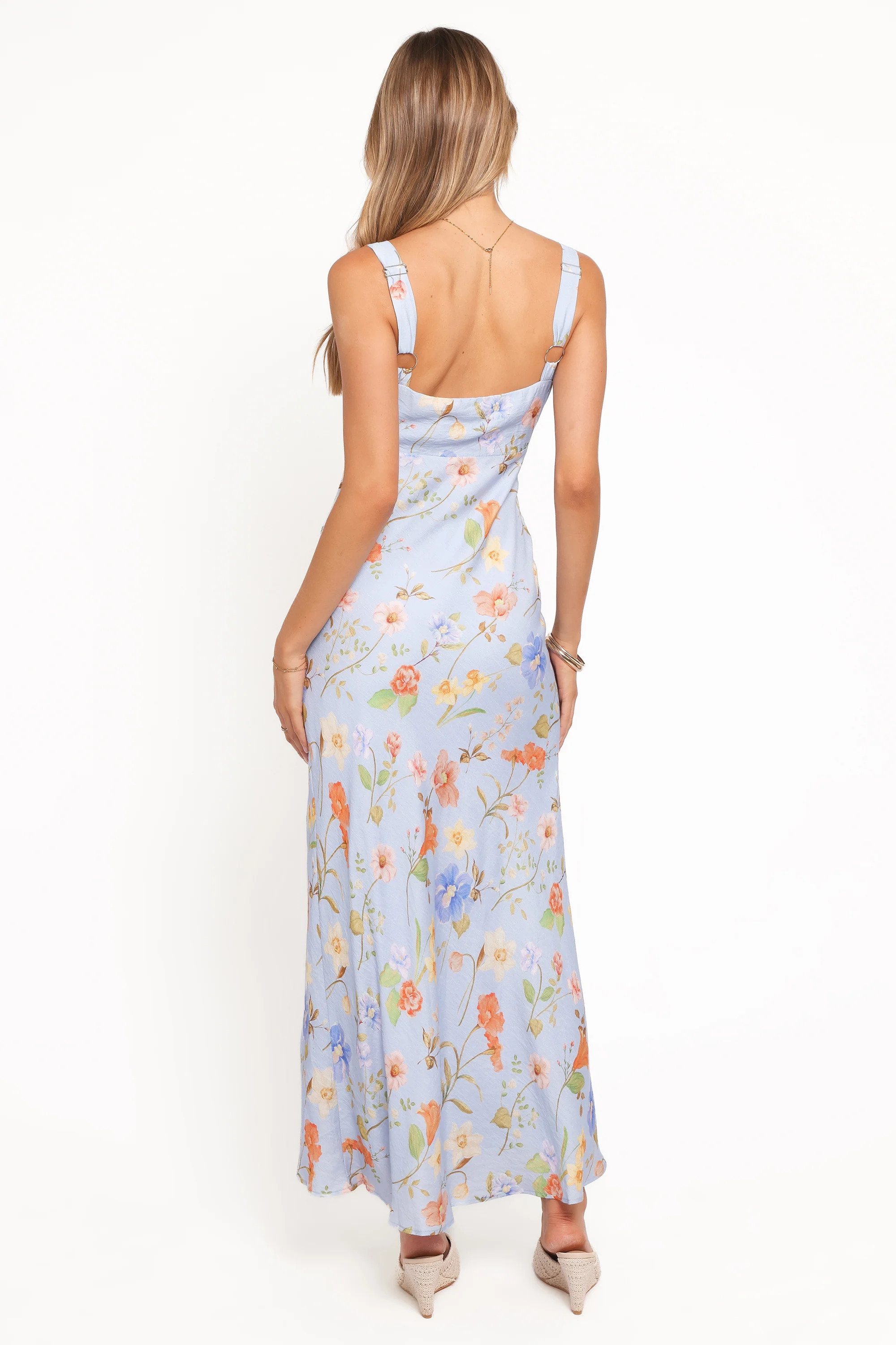 Lunaria Maxi Dress - Blue Floral | Petal & Pup (US)