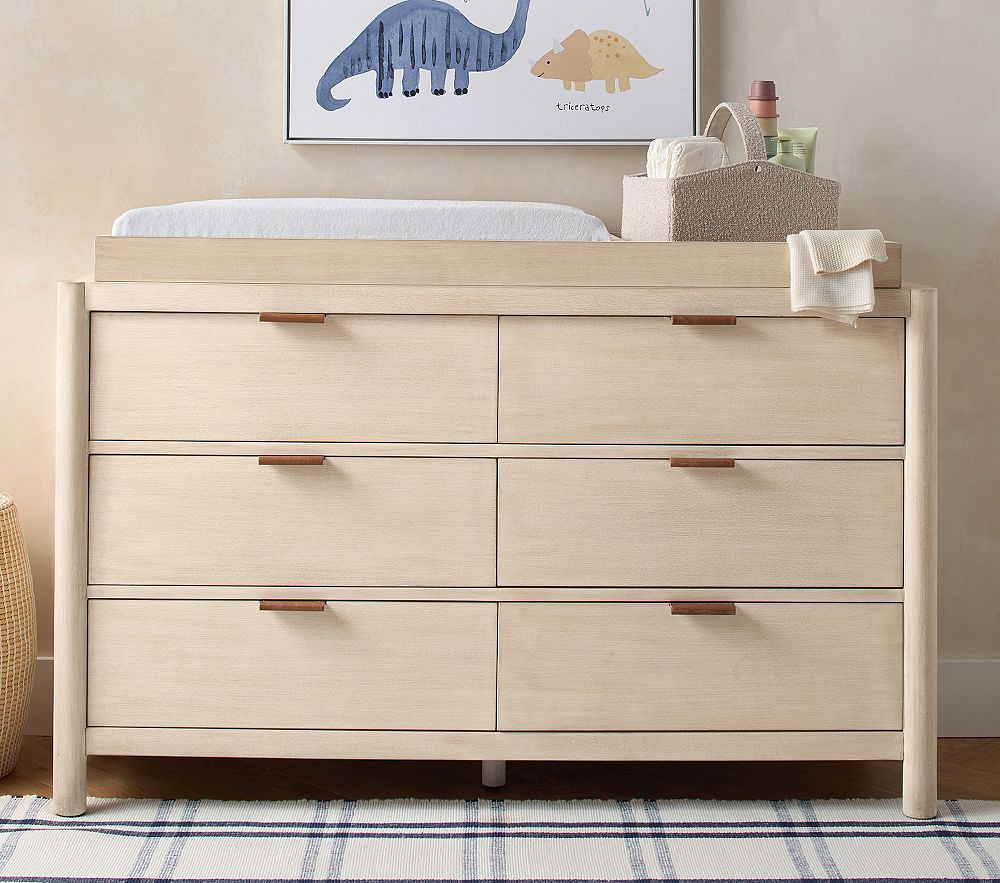 Coronado 6-Drawer Changing Table (56w x 19d") | Pottery Barn Kids