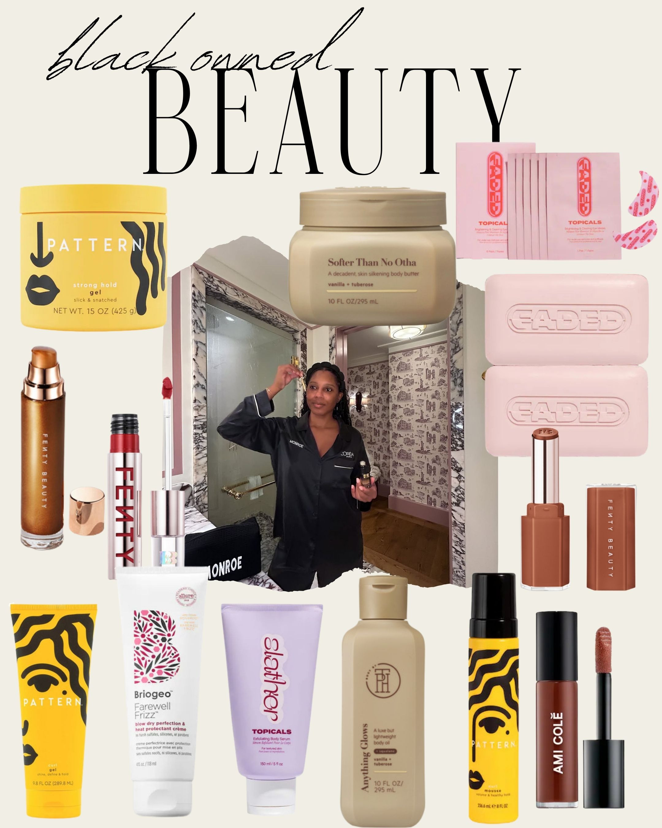 my favorite black owned beauty brands 

 #LTKFindsUnder100 #LTKBeauty