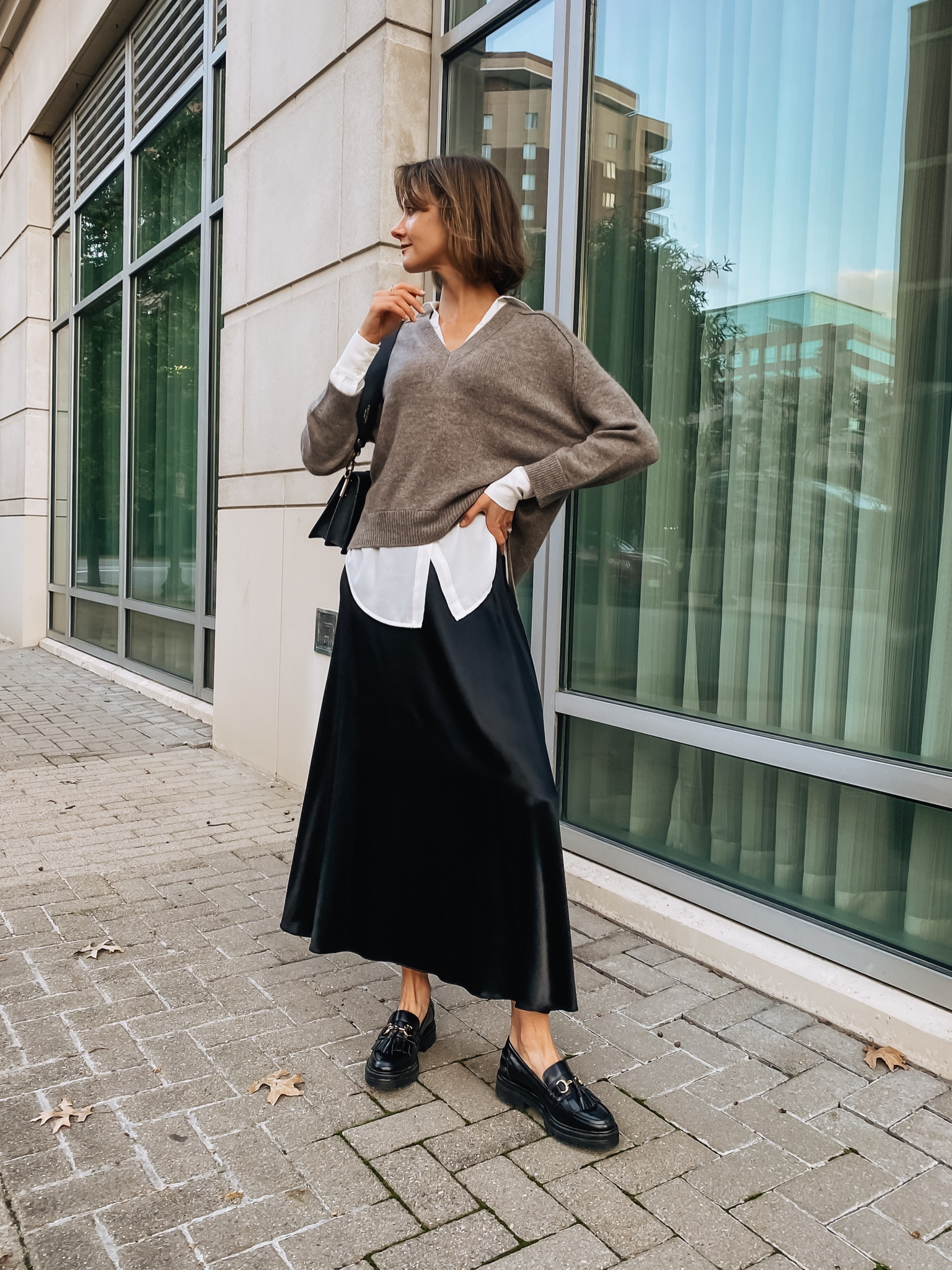 This layered sweater top pairs so well with a silk skirt & loafers! #brochuwalker #bwwomen

#LTKstyletip #LTKSeasonal #LTKworkwear