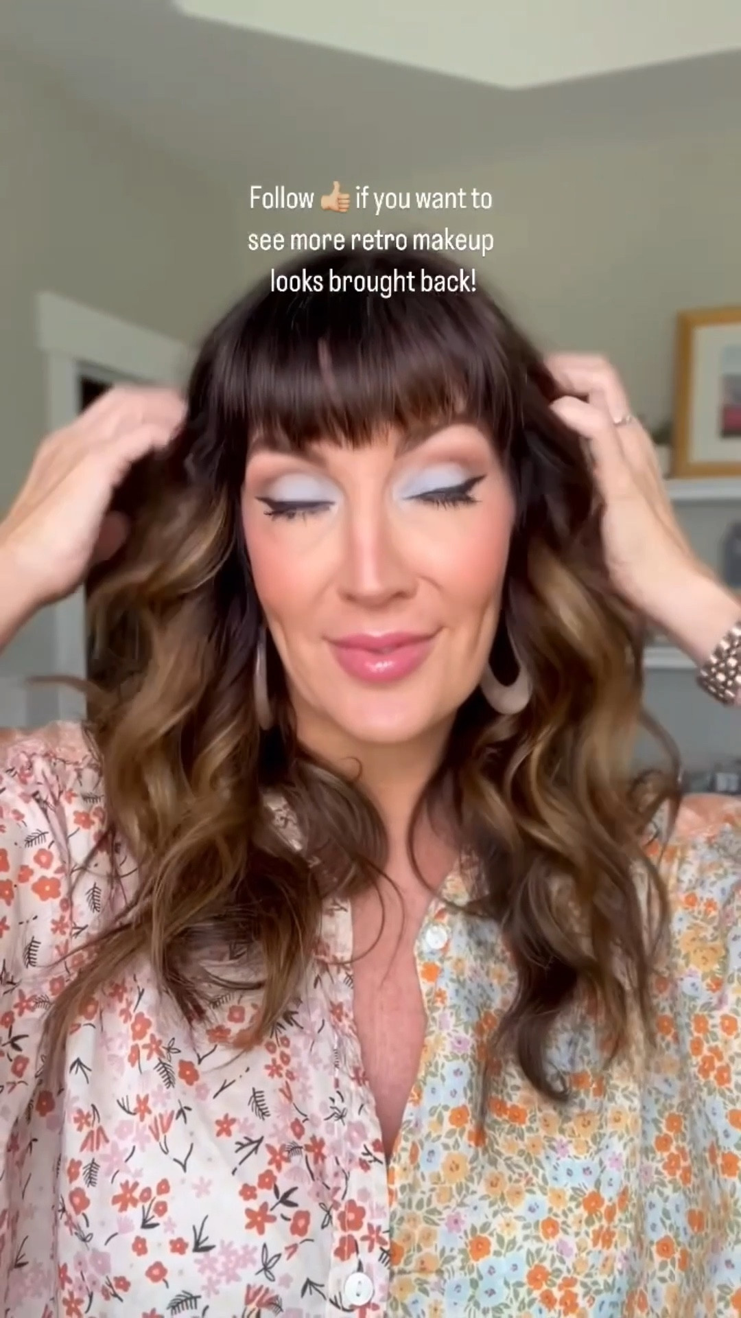 🩵Bringing BLUE eyeshadow back! // cheeks : sublime flush lips : sheer lotus 