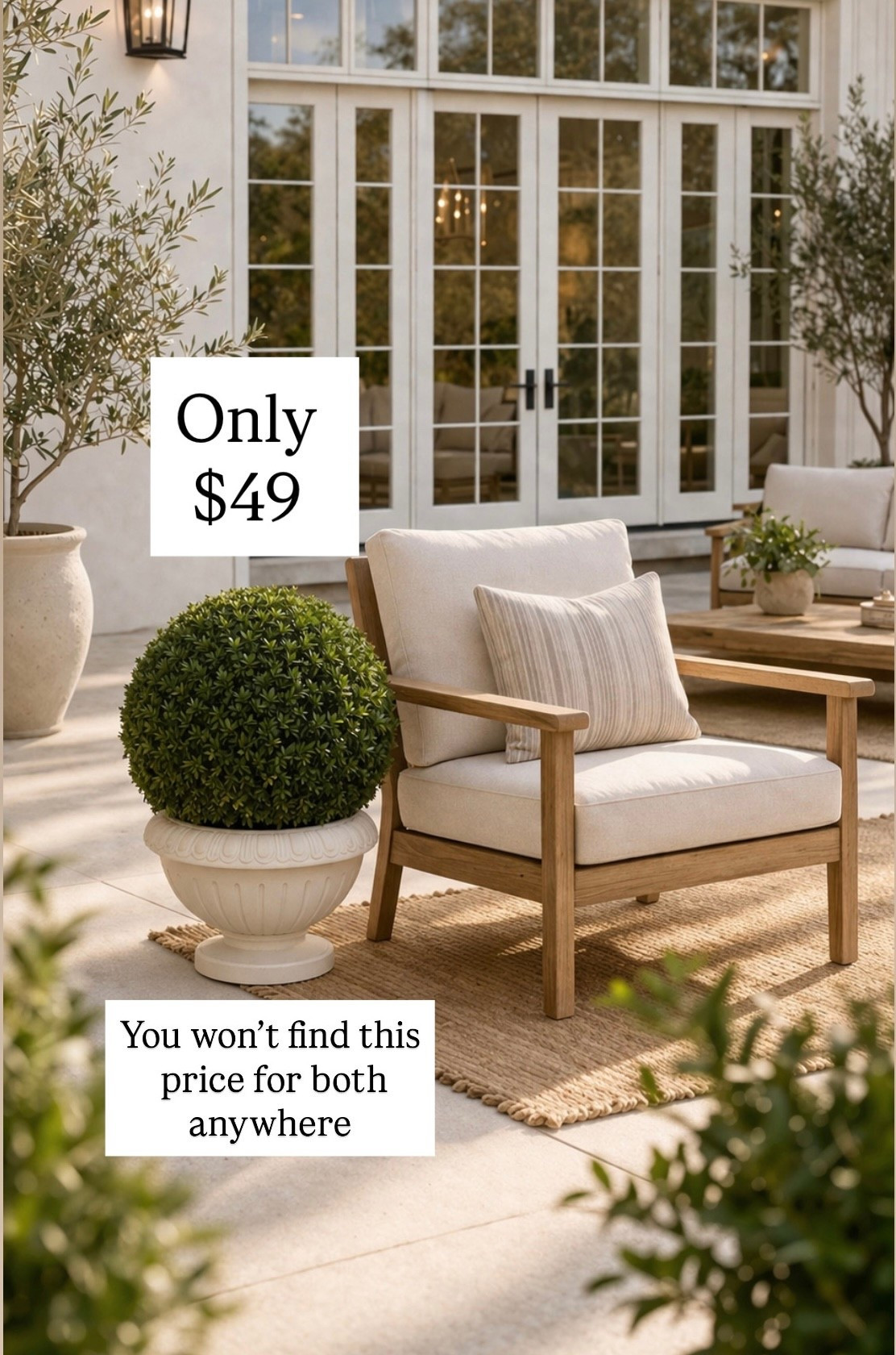Such a good price on this planter and boxwood it’s 18 inches for size reference would look so pretty with two of these on your patio TJ Maxx

#LTKSaleAlert #LTKHome
