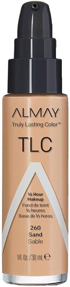 Almay Truly Lasting Color Liquid Makeup, Long Wearing Natural Finish Foundation with Vitamin E an... | Amazon (US)