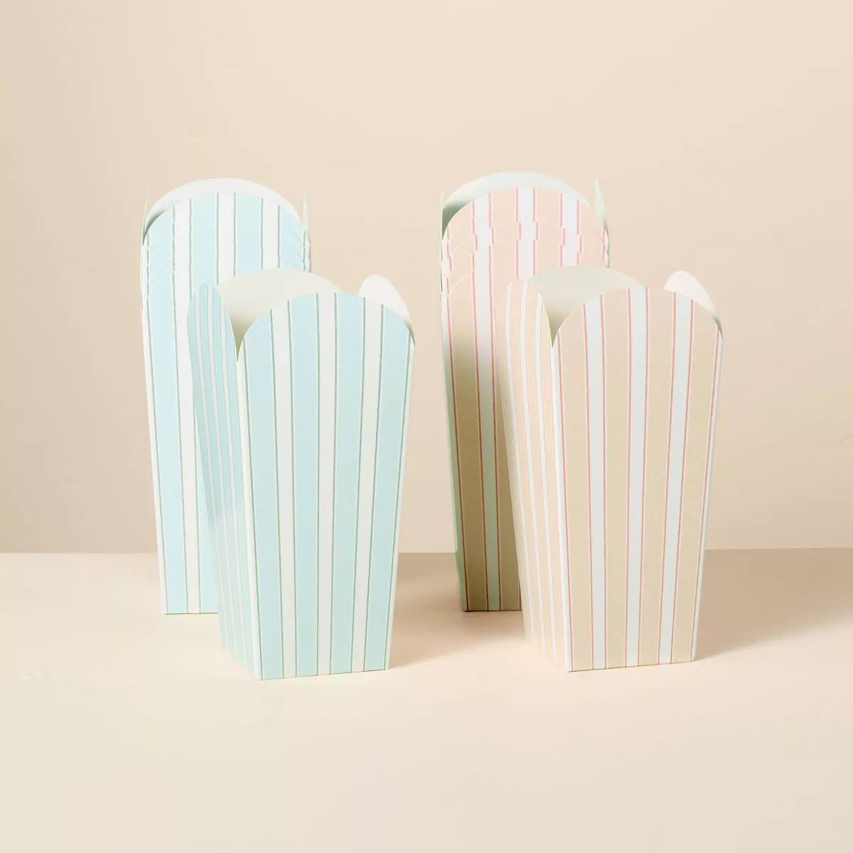 12ct Bold Stripe Paper Popcorn Cups - Hearth & Hand™ with Magnolia | Target