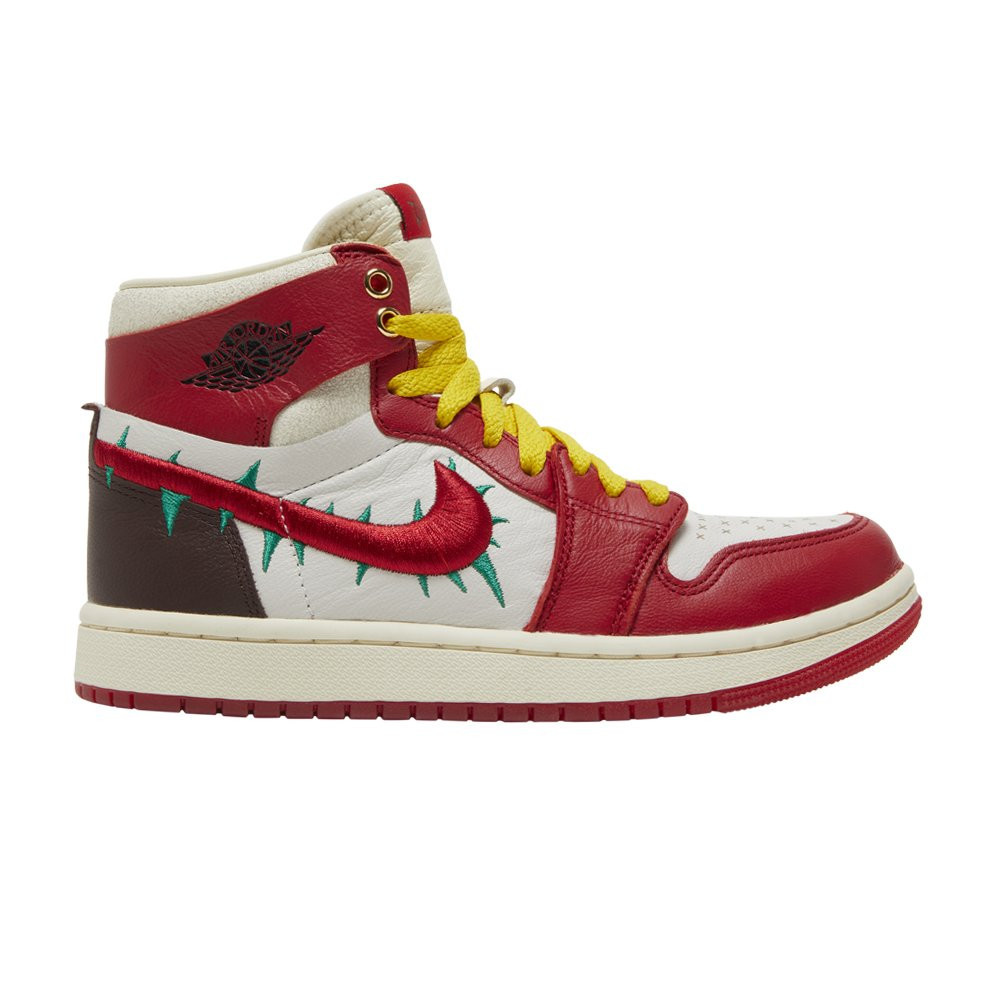Teyana Taylor x Wmns Air Jordan 1 High Zoom Comfort 2 'A Rose From Harlem' | Red | Women's Size 6.5 | GOAT