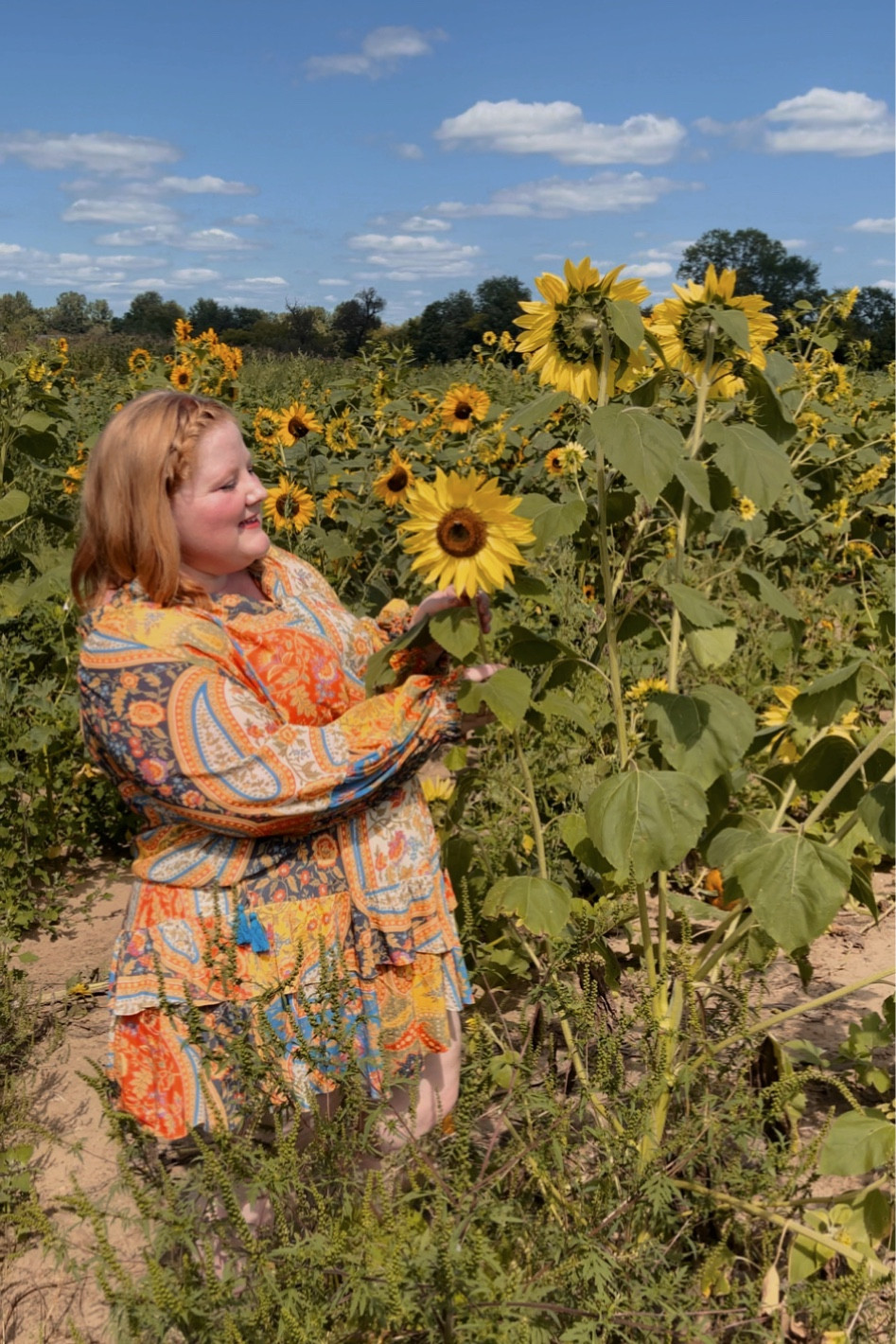 Styling this new Kaleidoscope Blouse & Skirt set #gifted from @spell!🍁I’m wearing both pieces in the size 2X but should have sized down to the XXL in the top since it’s so oversize. For reference, my measurements are 47-39-51, and I’m a plus size 18W in most brands. Did you order anything from this first Belladonna drop? Shop the drop via the link in my bio or on my LTK. #gifted #spellbyronbay



#LTKtravel #LTKSeasonal #LTKcurves