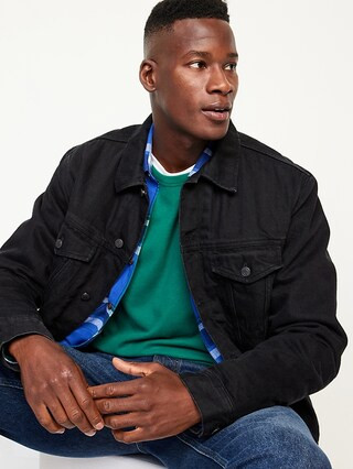 Long-Sleeve Built-In Flex Waffle-Knit T-Shirt for Men | Old Navy (US)