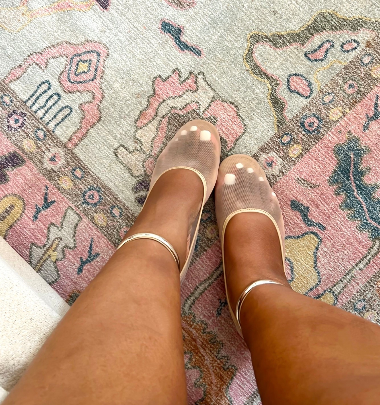 Mesh Ballet flats from Target 🩰 so comfortable and have a memory foam insole ✨