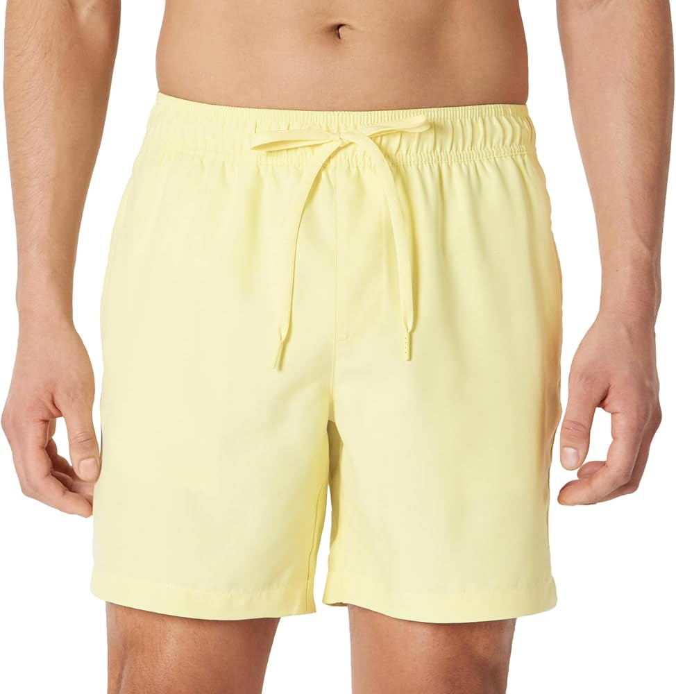 Amazon Essentials Men's Swim Trunks with Mesh Lining, Pockets, Drawstring Closure | Amazon (US)