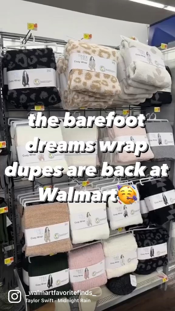 Barefoot dreams wrap dupes are back at Walmart! These come in a ton of different colors and prints 








Walmart. Walmart fashion. Walmart style. Walmart finds. New arrivals. Fall fashion. Cozy wrap. Cardigans. Time and Tru. No boundaries. 

#LTKunder100 #LTKunder50 #LTKstyletip